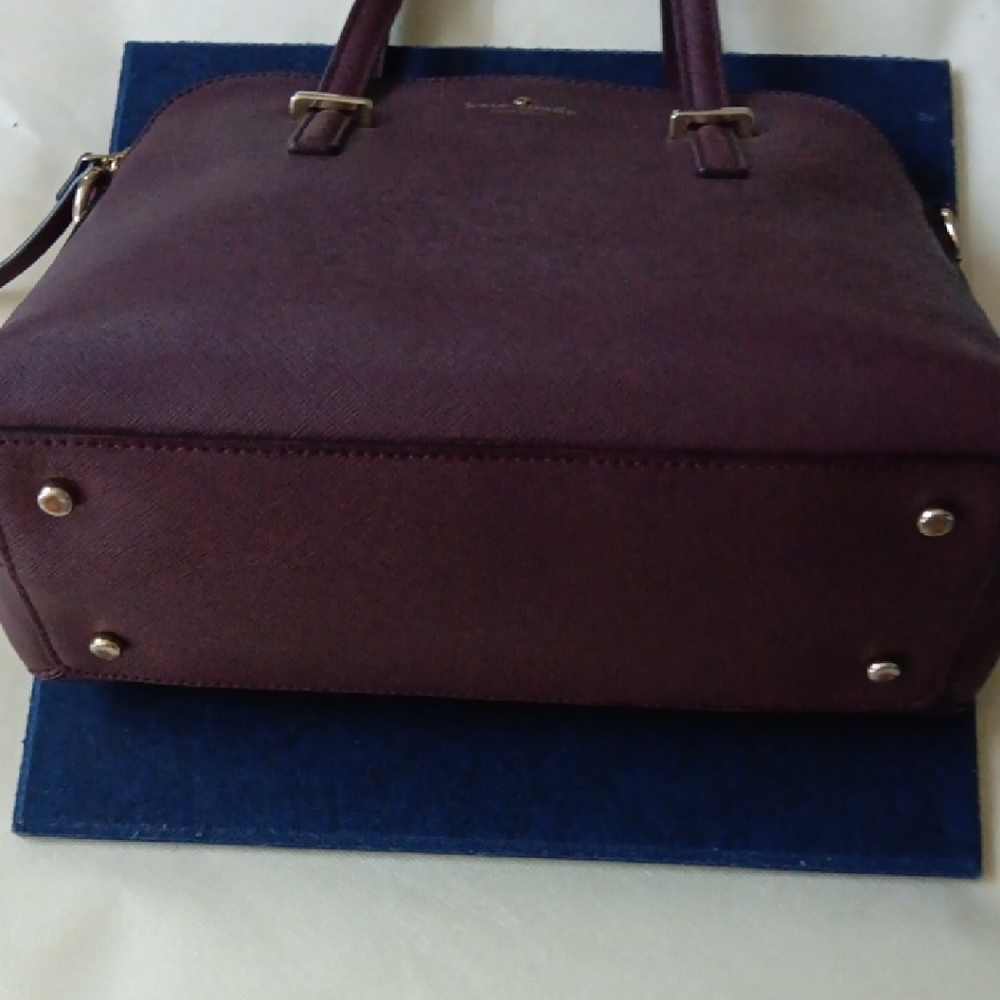Kate Spade Burgundy Handbag - Picture 2 of 6